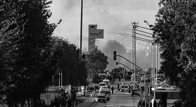 TUSAŞ’a düzenlenen saldırıda, iki teknisyen, bir mühendis, bir güvenlik görevlisi ve gasbettikleri taksici şehit oldu.