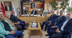 UMSİDER Genel Başkanı Zeki Gedikoğlu  Derince Belediye Başkanı Av. Sertif Gökçe’yi ziyaret etti