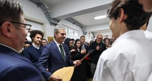Başkan Alemdar’ın sözünü verdiği konferans salonu kapılarını açtı