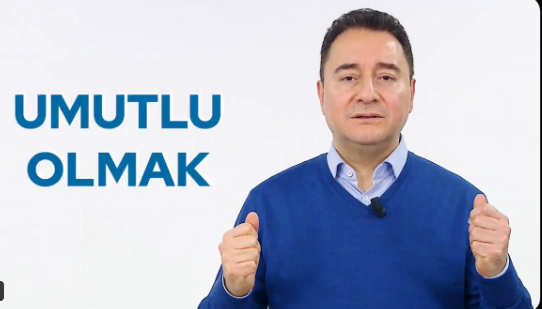 Ali Babacan’ın sosyal medya paylaşımı şu şekilde: Damla Damla Umuda