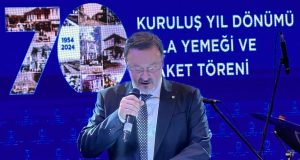 Sakarya İMO 70. kuruluş yıl dönümü ve meslekte onur gecesi özel geceyle kutlandı