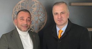 Yeniden Refah Partisi Adapazarı İlçe Başkanı Mustafa Korkmaz’dan Katlı Pazaryeri Derneği Ziyareti