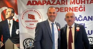 Bayram Demirci Adapazarı Muhtarlar Derneği’nin yeni başkanı oldu.