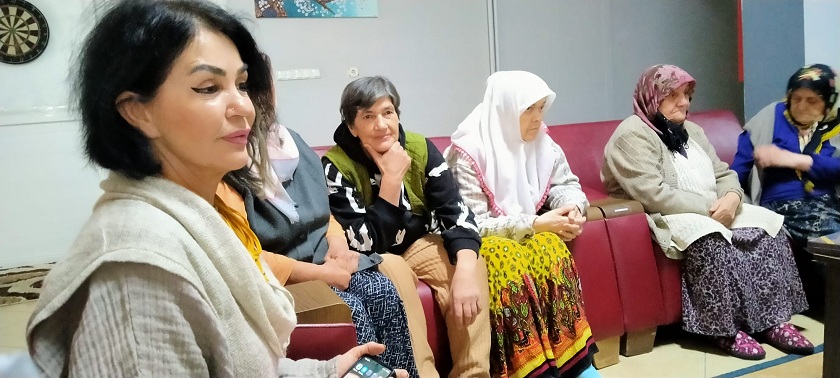 Başkan Fatma KILINÇER’den Melek Nişancı Huzurevi ‘ ne bayram ziyareti