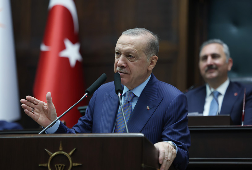 AK Parti Genel Başkanı Recep Tayyip Erdoğan, TBMM AK Parti Grup Toplantısı’na katılarak bir konuşma yaptı.