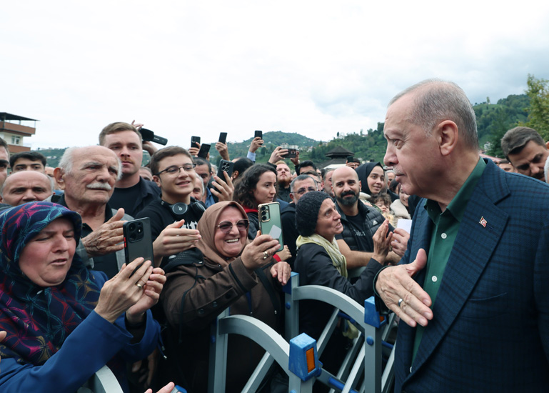 “BARIŞTAN, İSTİKRARDAN VE BÖLGEMİZDE HUZURUN HÂKİM KILINMASINDAN BAŞKA BİR ARZUMUZ YOK”