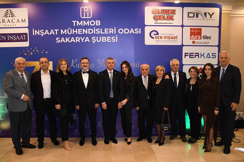 İMO Sakarya Şubesi Kuruluşunun 71.YILINI BÜYÜK BİR COŞKU İle KUTLADI