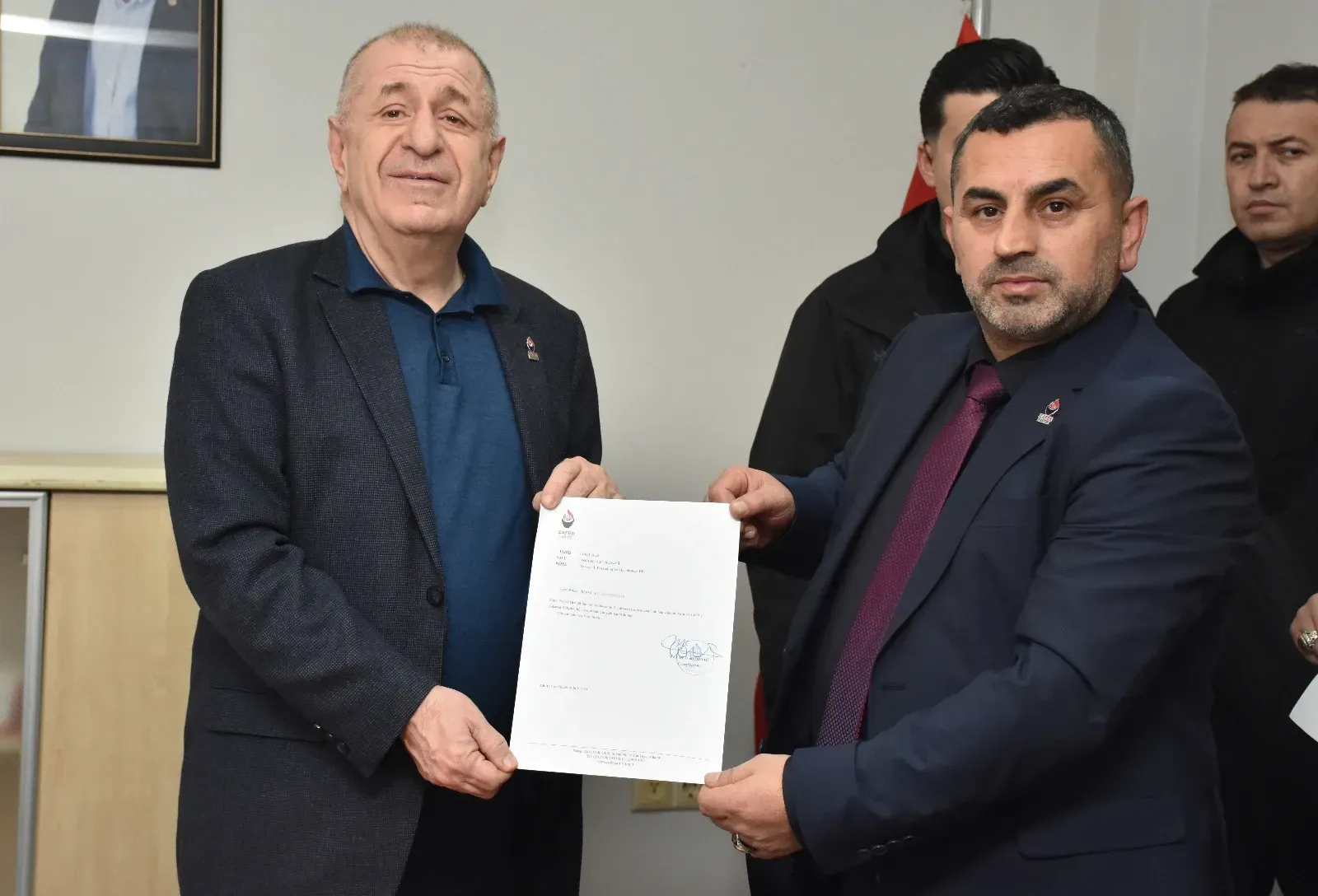 Zafer Partisi Sakarya İl Başkanı Erkan Tiryaki görevine başladı