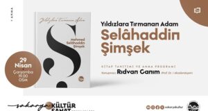 Özdeyiş Yazarı Selahaddin Şimşek anılacak