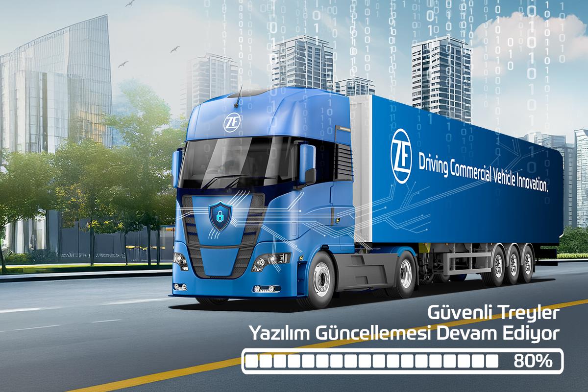 ZF, yazılım tanımlı treyler çağında ‘Sürekli Güncelleme’ sağlıyor
