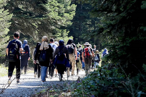 İnönü ve Ercova yaylaları tüm güzelliğiyle doğaseverleri ağırladı