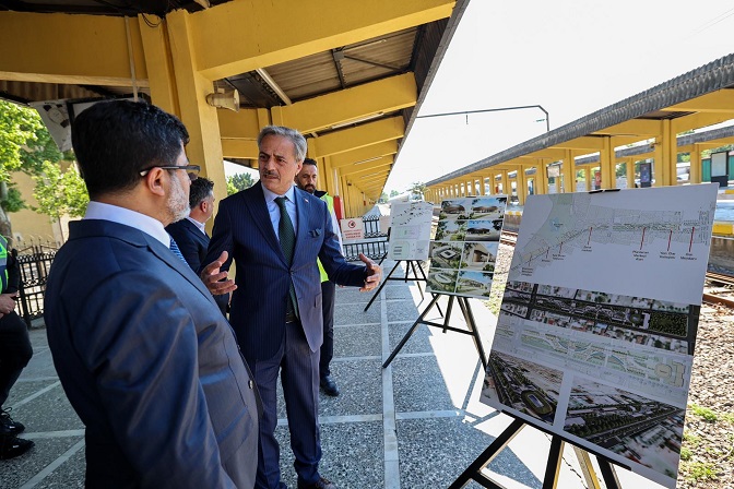 Yusuf Alemdar yeraltına alınacak tren raylarının yerine yapılacak projeyi ilk kez açıkladı