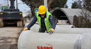 Arifiye’nin 12 kilometrelik dev altyapı projesi kısa sürede yüzde 50 seviyesine geldi