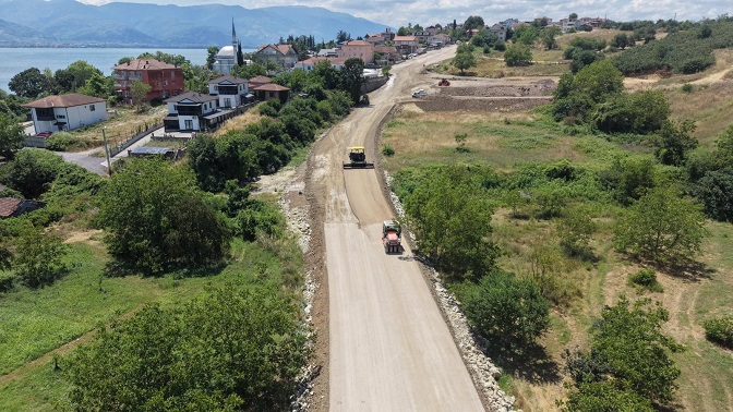 Esentepe’de Bağlantı Yolu Çalışmaları Başladı
