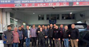 BAŞKAN ŞENOL DİNÇ, ATATÜRK SANAYİ SİTESİ ESNAFINI ZİYARET ETTİ