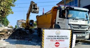 ERENLER’DE ÇALIŞMALAR DEVAM EDİYOR