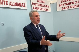 Türkiye Emekliler Derneği Adapazarı Şube  Başkanı Yaşar DURSUN  ‘dan önemli açıklama